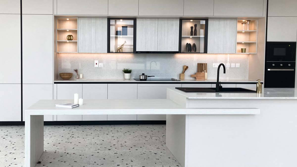 Minimalist Coastal Kitchen